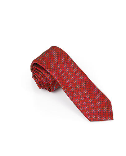 FN-020 Dotty design Corbata de seda 100% hecha a mano de seda para hombres Corbata de seda 100% tejida
