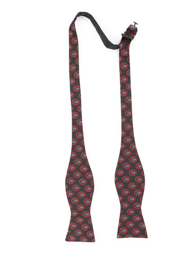 FN-074 Sistema personalizado vendedor caliente de la pajarita, el pañuelo y la corbata de la microfibra del color rojo