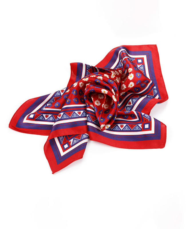 FN-076 2021 bufandas de encargo de las señoras de la impresión de la tela de seda de la venta entera del nuevo diseño